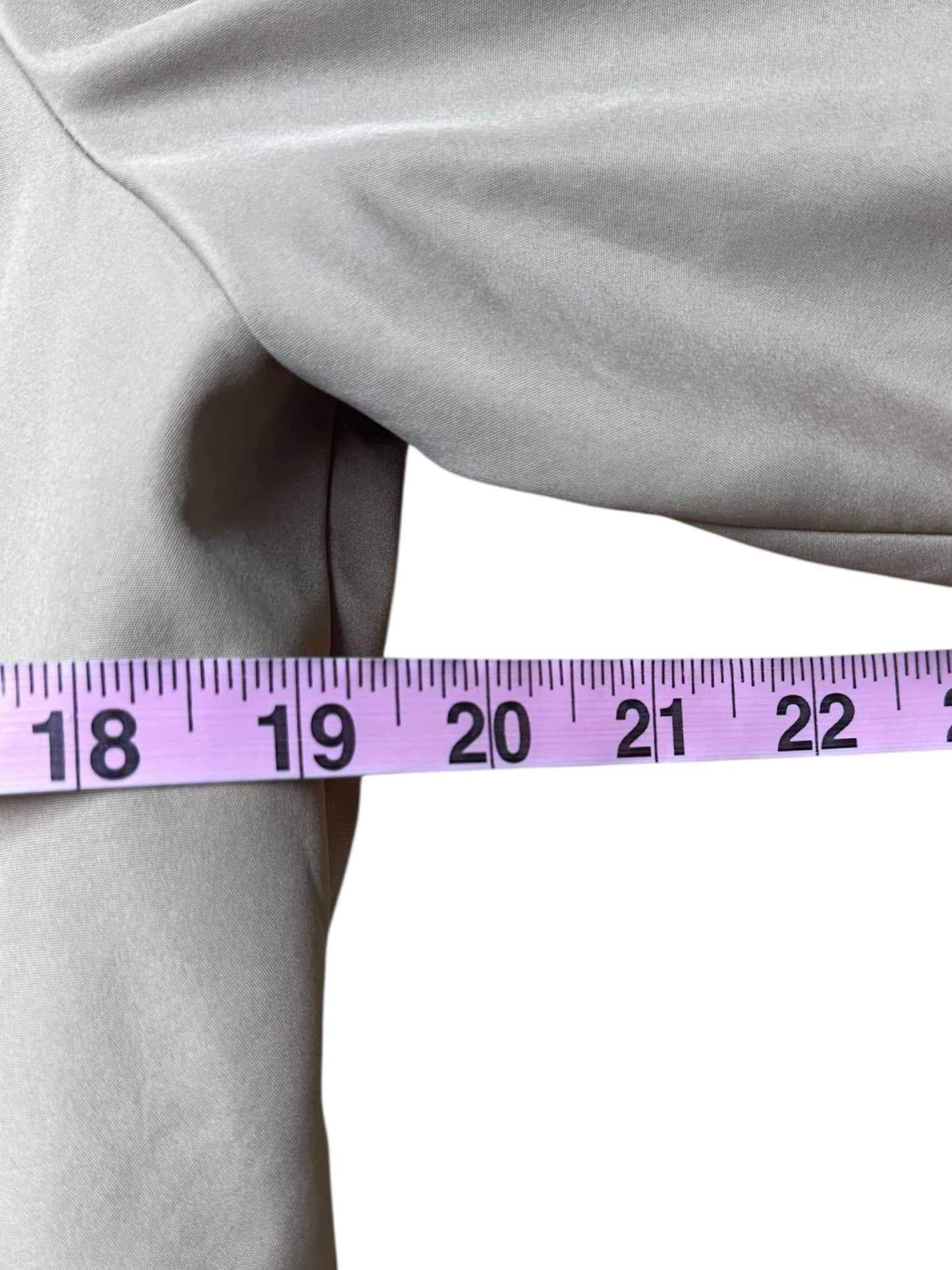 Calvin Klein Tan Hooded Trench Coat Size S