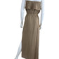 Michael Stars Brown 100% Cotton Gauze Maxi Dress Size S
