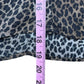 FRAME 100% Silk Leopard Print Top Size XS