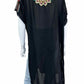 Johnny Was Black Embroidered Tunic Size L