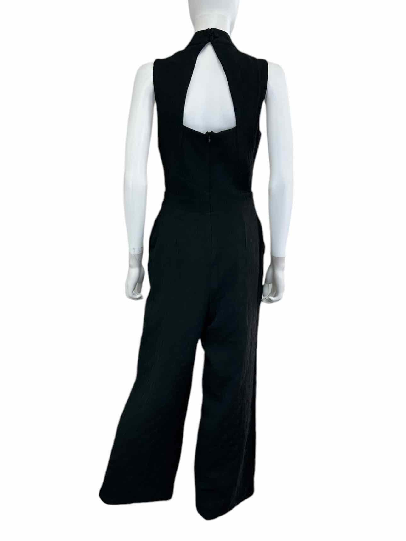 Eva Franco Black Halter Jumpsuit Size XS