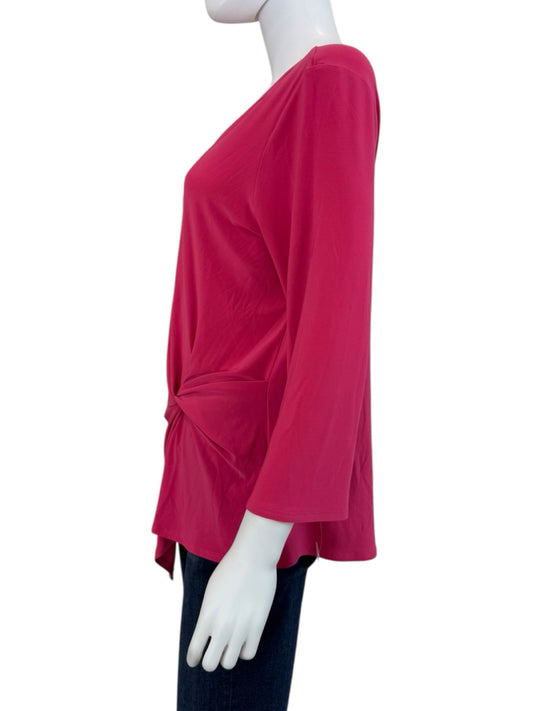 LISETTTE NWT Pink Knit Tunic Top Size L