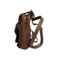 Gucci Vintage Brown Suede Backpack Designer Handbag