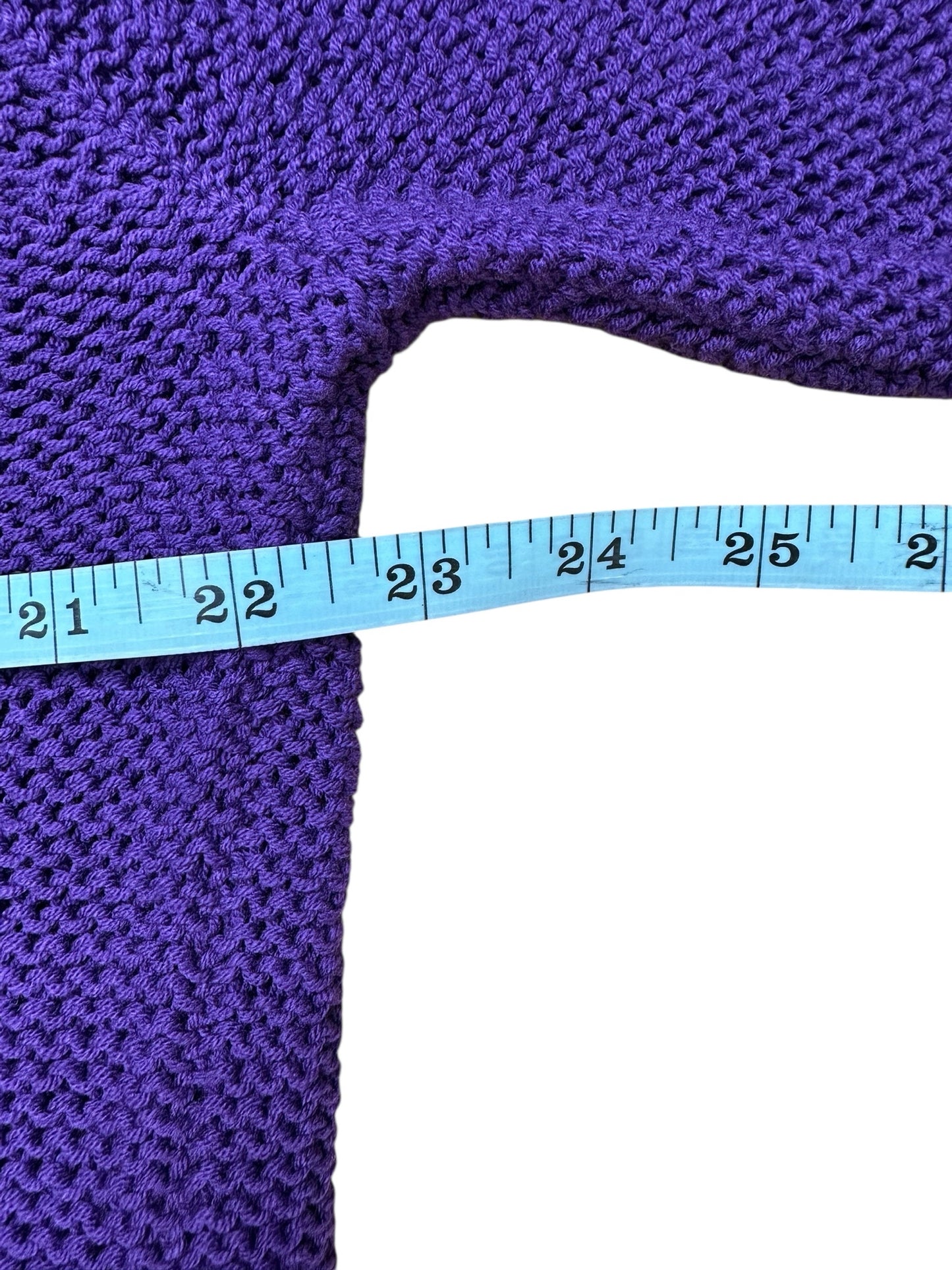 Wooden Ships NWT Purple Cable Knit Sweater Size M/L