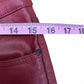 KUT from the Kloth NWT Burgundy Coated Kelsey Crop Boot Jeans Size 6