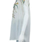 Johnny Was White Embroidered Tunic Top Size S