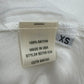 bella dahl White Splitneck Blouse Size XS