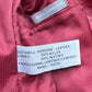 ADLER Red Lamb Leather jacket Size M