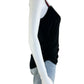 TRINA TURK Black One Shoulder Top Size S