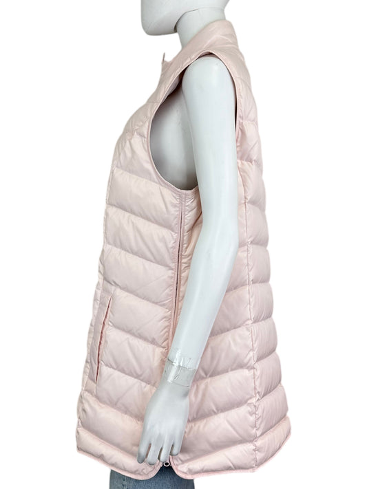 J. Jill Pink Puffer Vest Size L