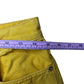 Tory Burch Yellow Flare Leg Jeans Size 28