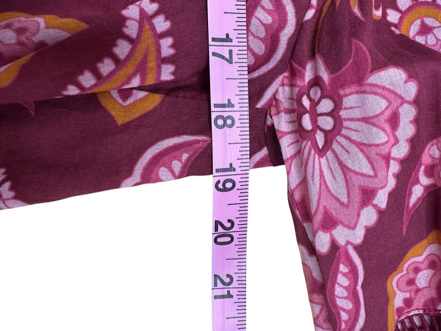 NWT Mahila Floral Blouse Size XS