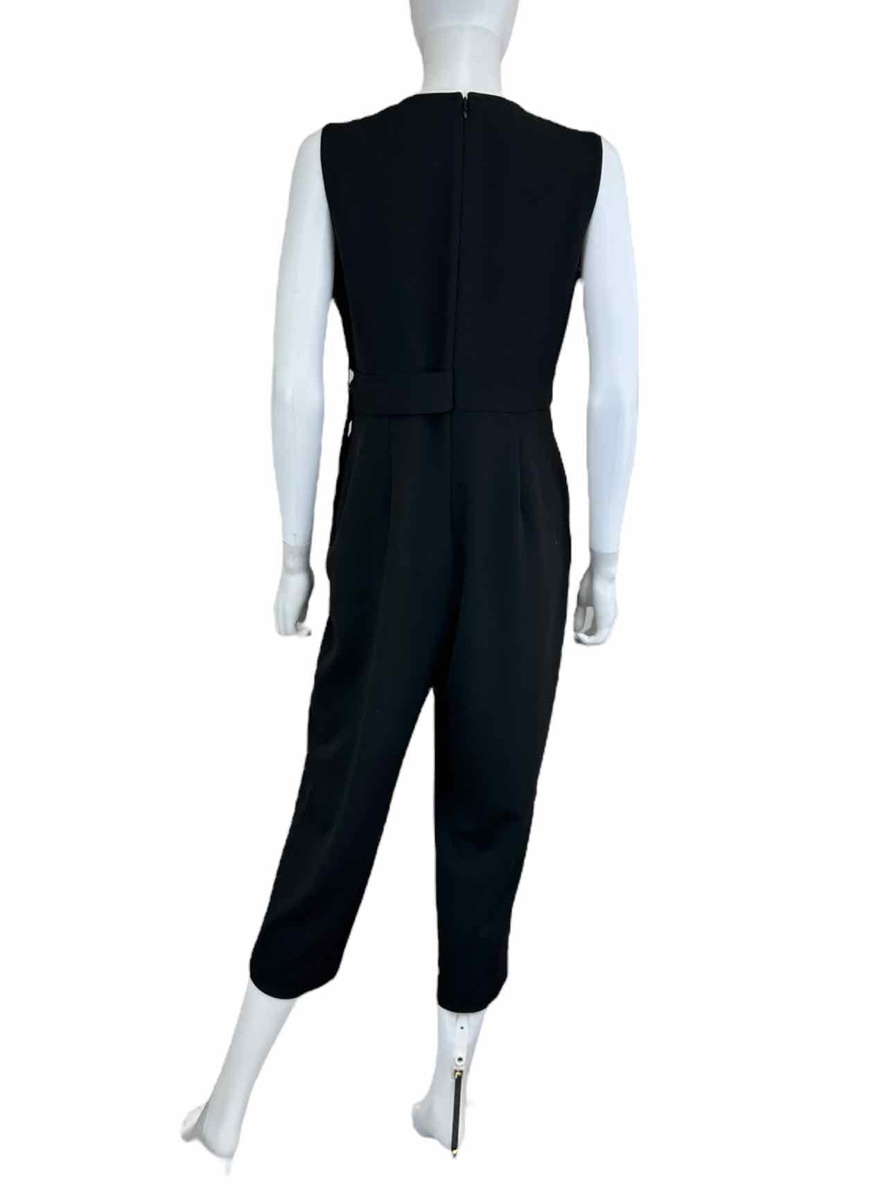 Calvin Klein Black Sleeveless Jumpsuit Size 6