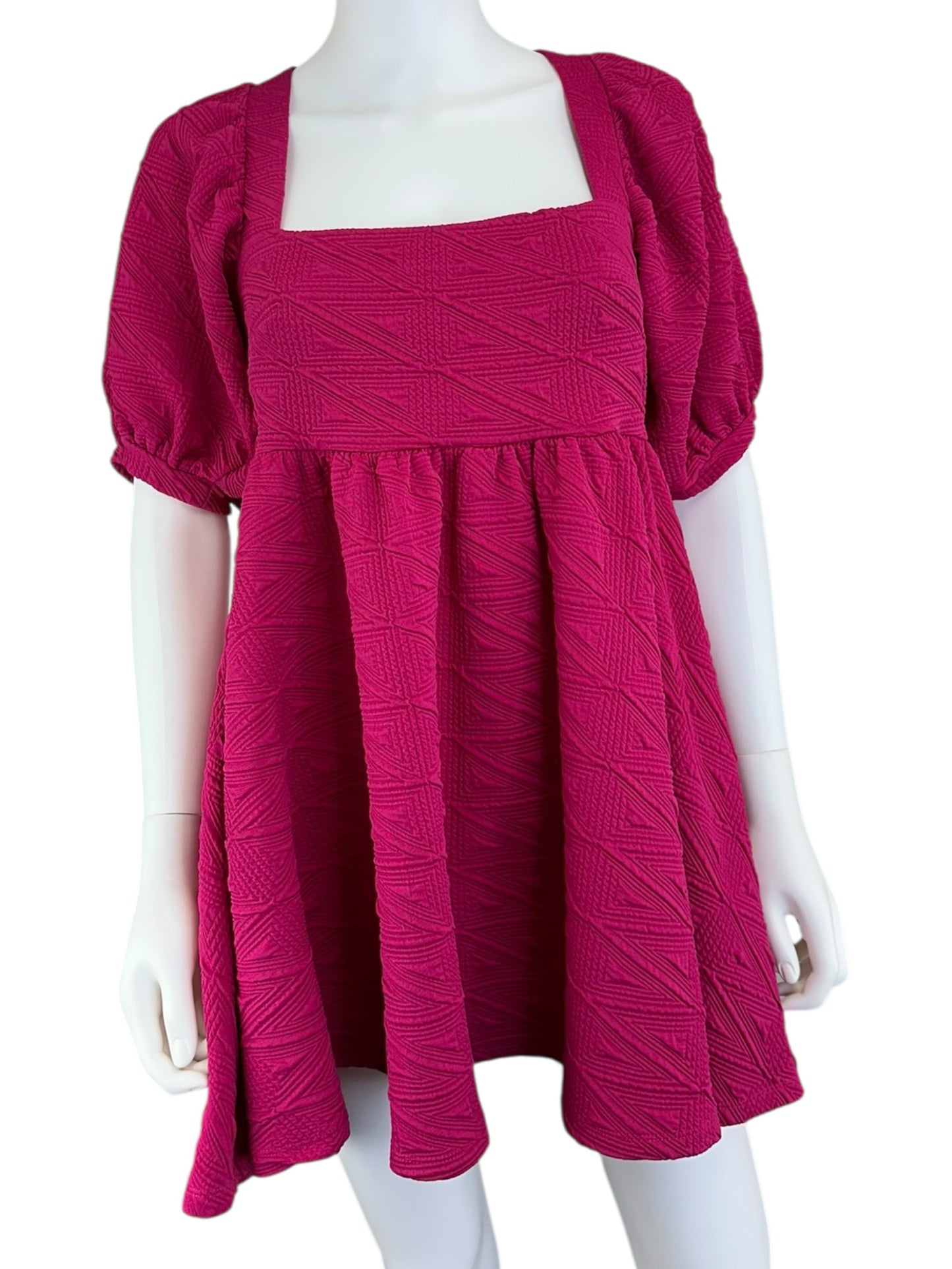 NWT Free People Fuchsia Casual Dress Size XS