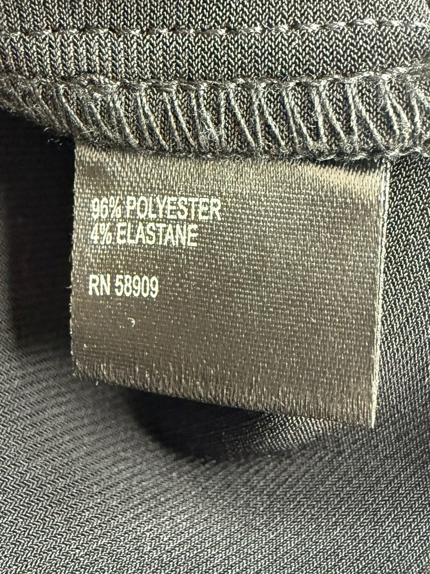 GIANNI BINI Black Cropped Tank Size 6