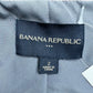 BANANA REPUBLIC 100% Cotton Charcoal Gray Blazer Size 2