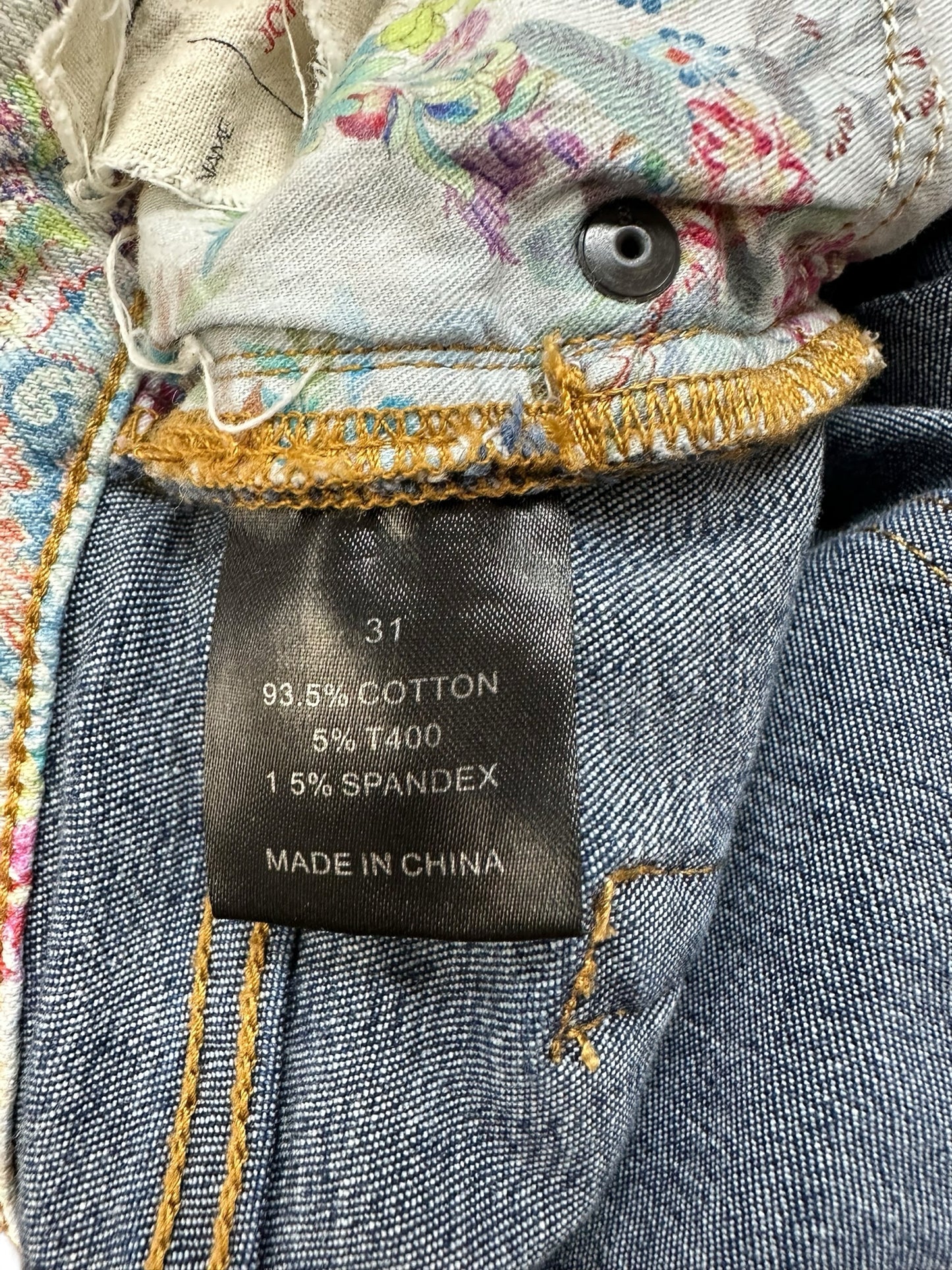 Johnny Was Dark Wash Jeans Size 31