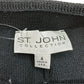 St. John Black Knit Pants Size 4