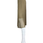 Vince Gold Pleated Midi Skirt Size S