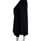 MISOOK Black Knit Dress Jacket Size S