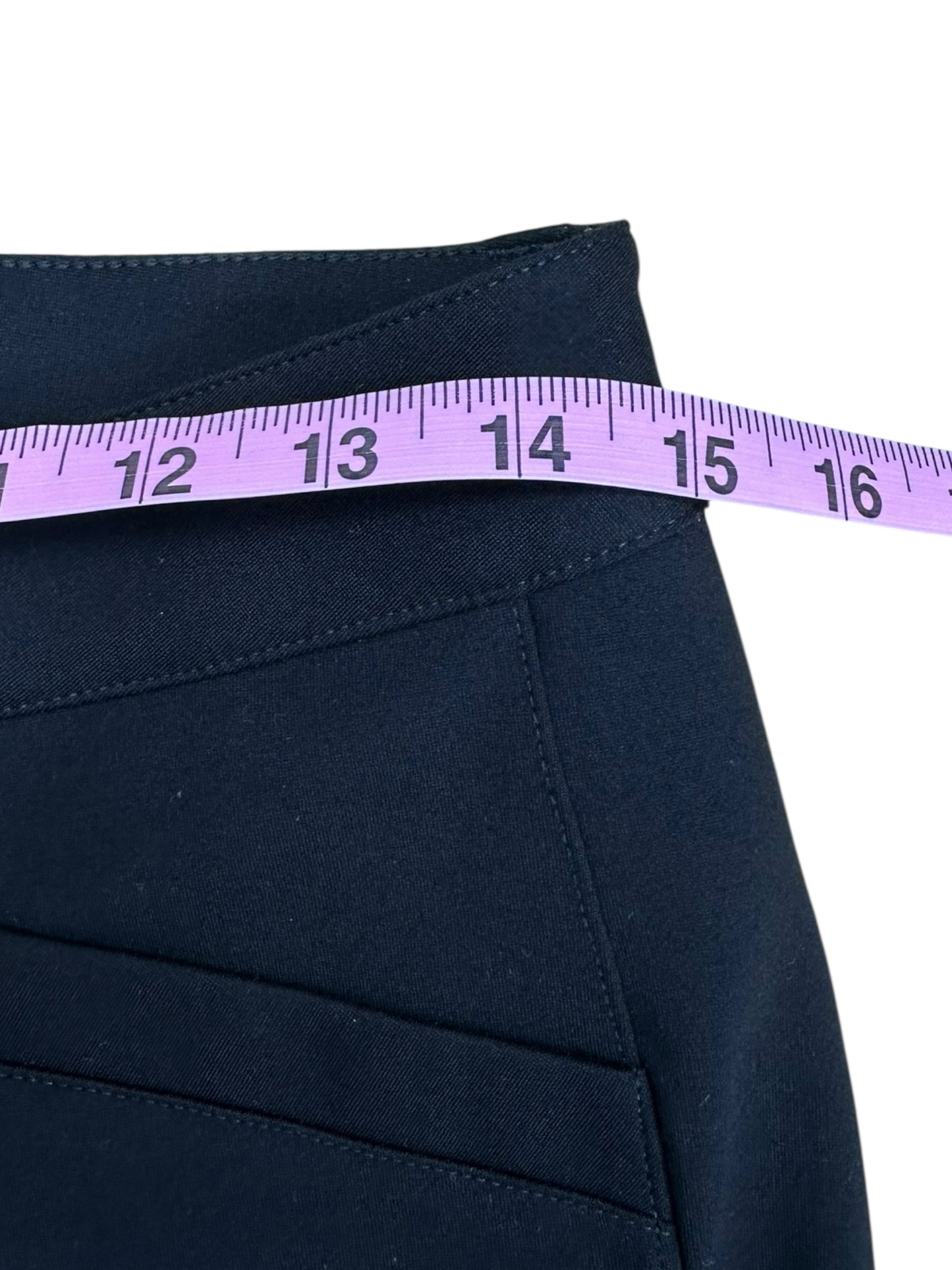 PAIGE Black Split Leg Trouser Size 29