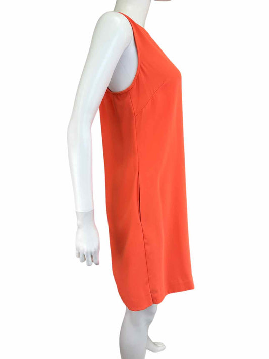 Trina Turk Orange Sheath Dress Size 8