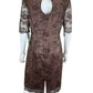 ANTONIO MELANI NWT Mauve Lace Cocktail Dress Size 10