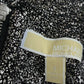MICHAEL Michael Kors Black Foil Cold Shoulder Dress Size S