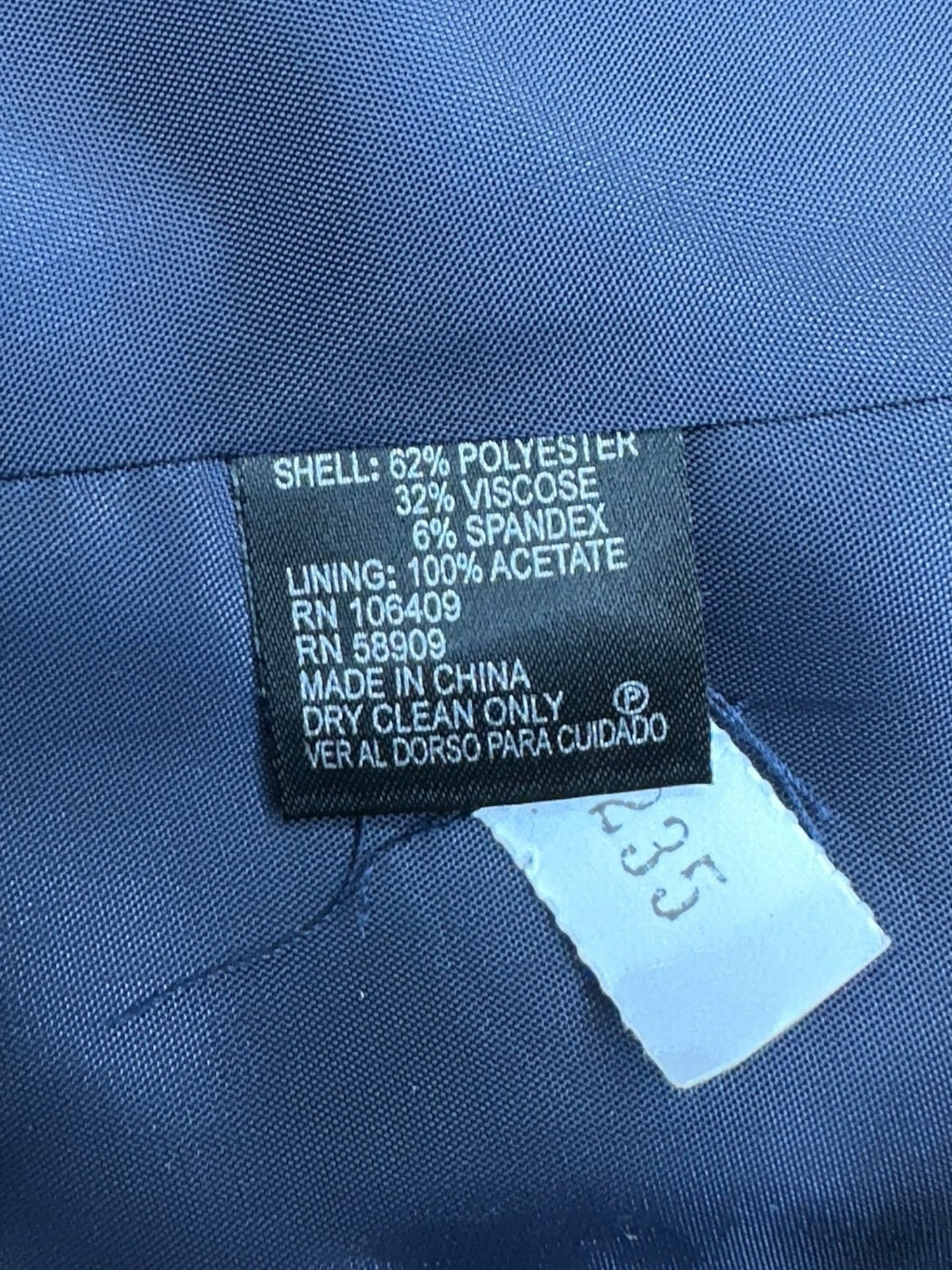 ANTONIO MELANI Navy Blue Blazer Size 0