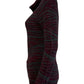 LAFAYETTE 148 NEW YORK Burgundy Wool Alpaca Blend Sweater Size M