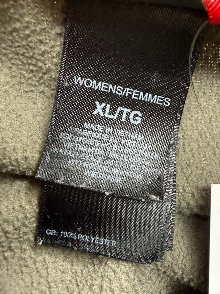 The North Face Green Quarter-Zip Fleece Pullover Jacket Size XL