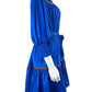 Alden Adair Cobalt Blue Charlotte Mini Dress Size XS