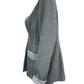 Iris Setlakwe Gray Dres Jacket Size 14