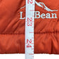 L.L. Bean NWT Orange Quilted Vest Size LP