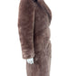 Avec Les Filles Mauve Faux Fur Coat Size XS