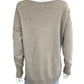 WHITE + WARREN 100% Cashmere Tan Sweater Size L