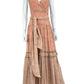 Jonathan Simhkai Orange Speckled Maxi Flowy Dress Size XS