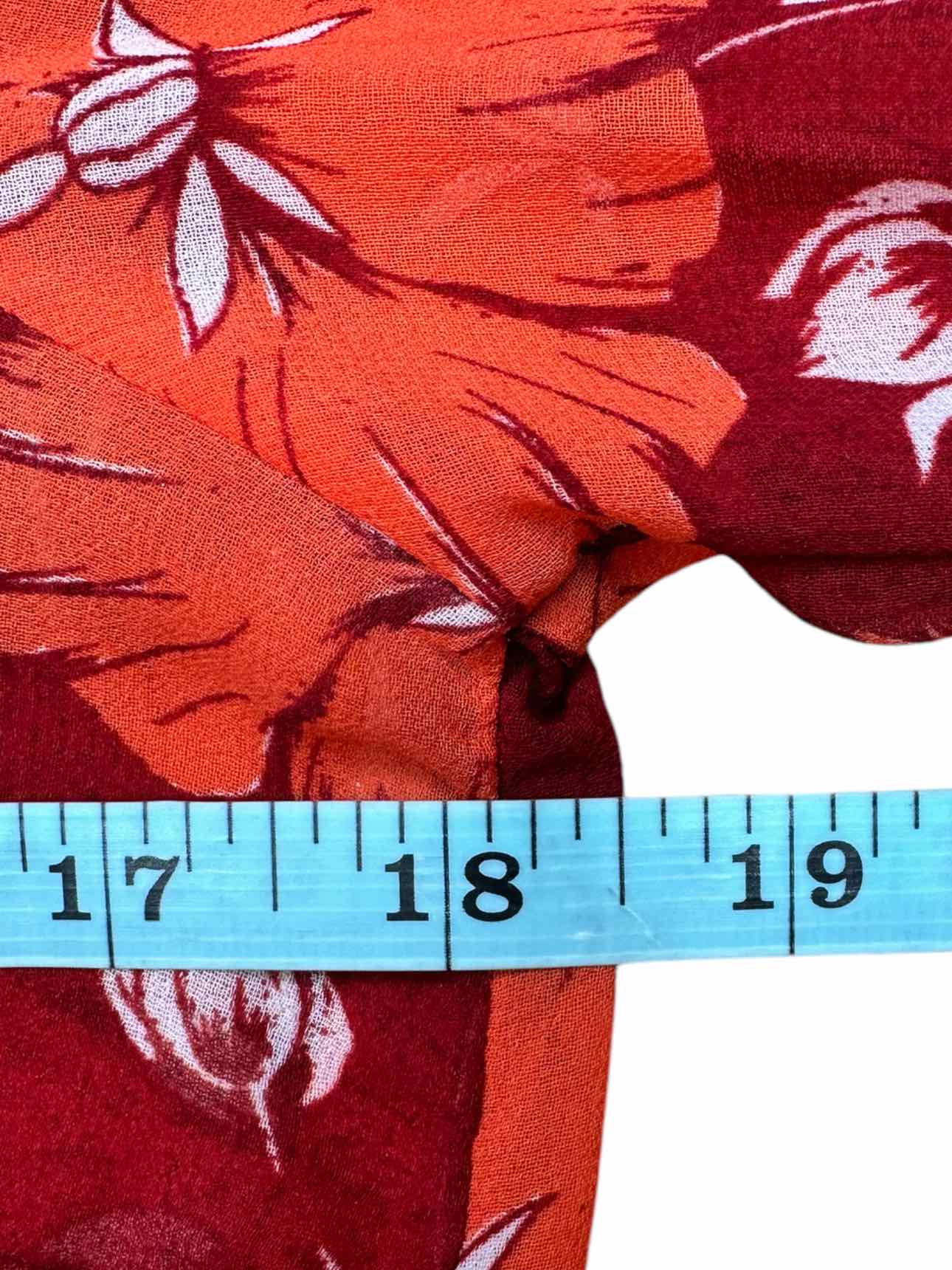 cabi Red Floral Button-Down Size XS