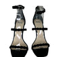 PAIGE Black Suede Scalloped Pumps Size 9