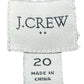J. Crew Size 20 BASE Jacket- Dress
