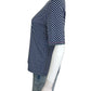 J. McLaughlin Blue And White Checkered Blouse Size M