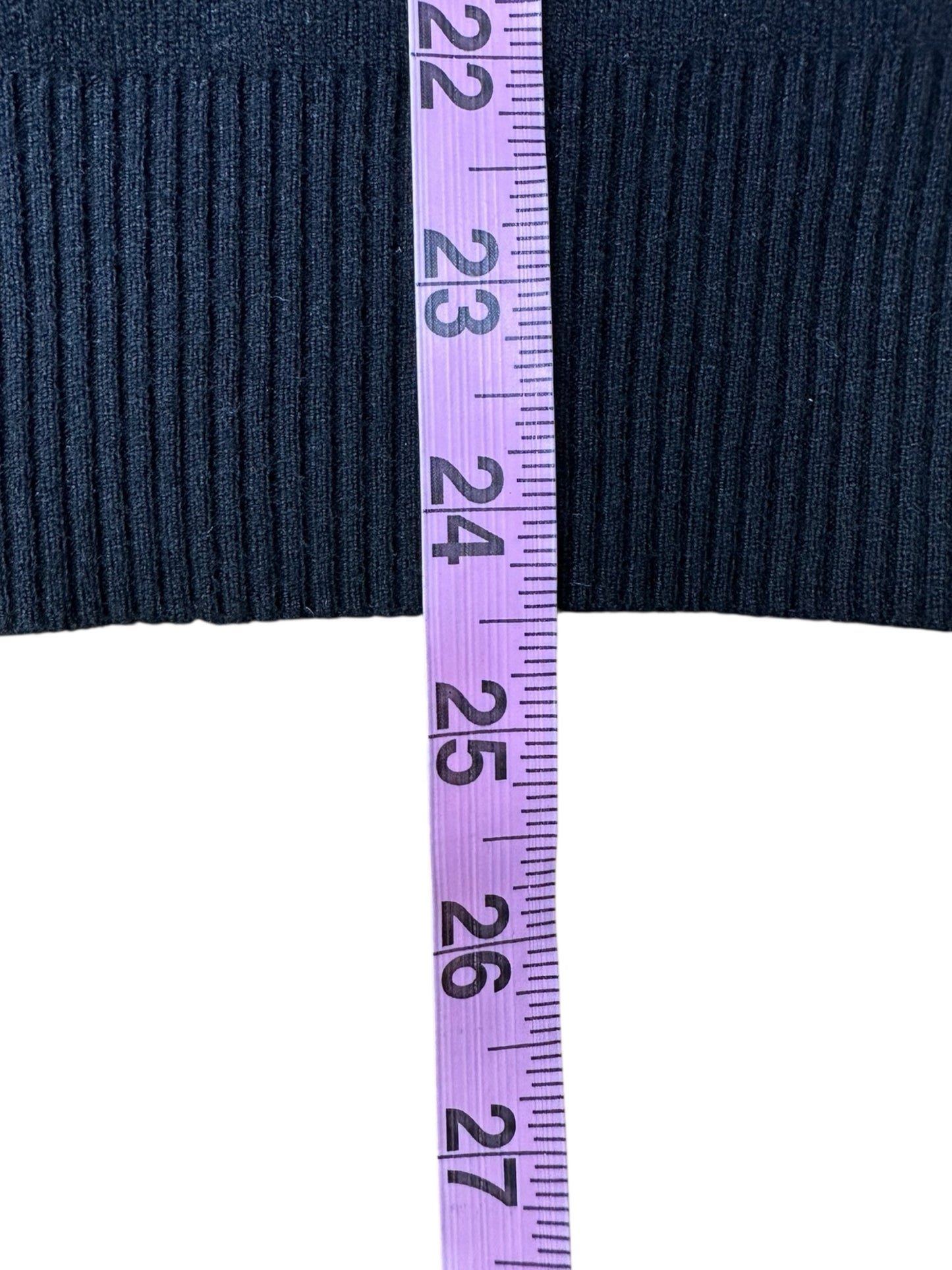 Sioni NWT Black Floral Embellished Sweater Size M