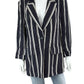 Iris Setlakwe Navy Striped Blazer Size 12