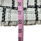 TAHARI Plaid Tweed Jacket Size L