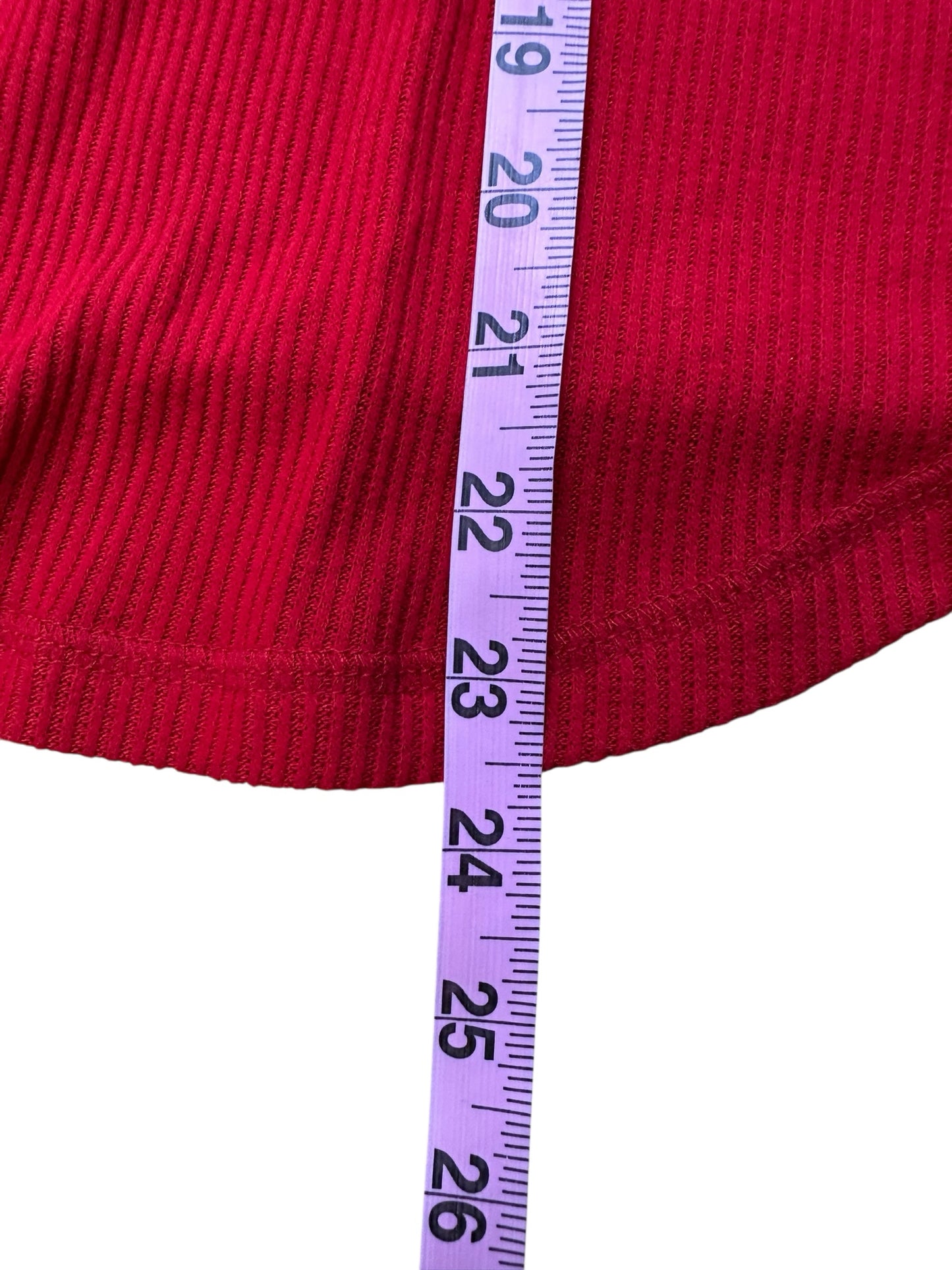 P.J. Salvage Red Two Piece Set Size 8