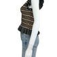 ULLA JOHNSON Brown Plaid Sweater Top Size S