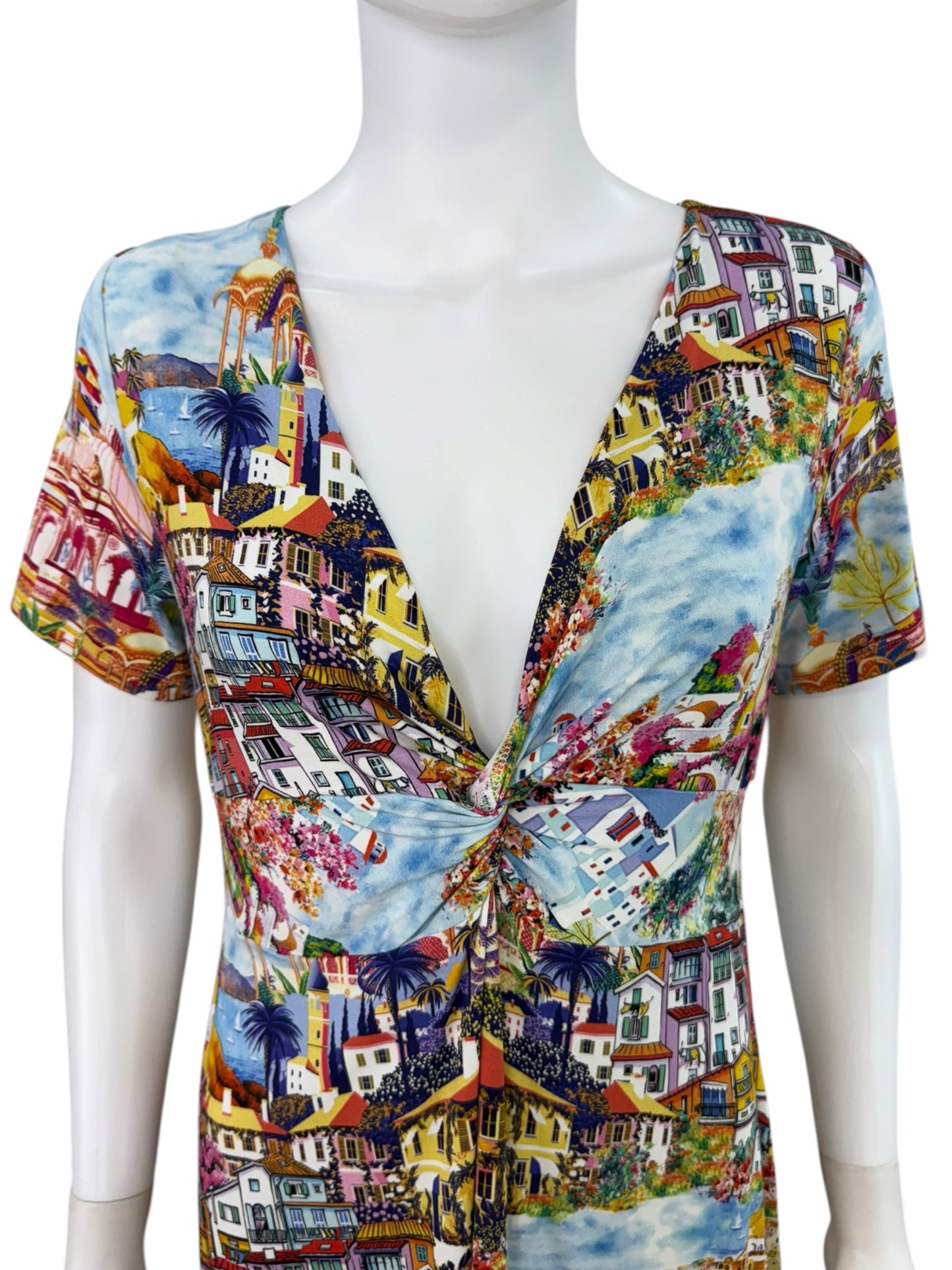 Johnny Was NWT Janie Favorite Twist Front Swing Dress Size S