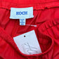 KOCH Red Satin Jogger Pants Size XS