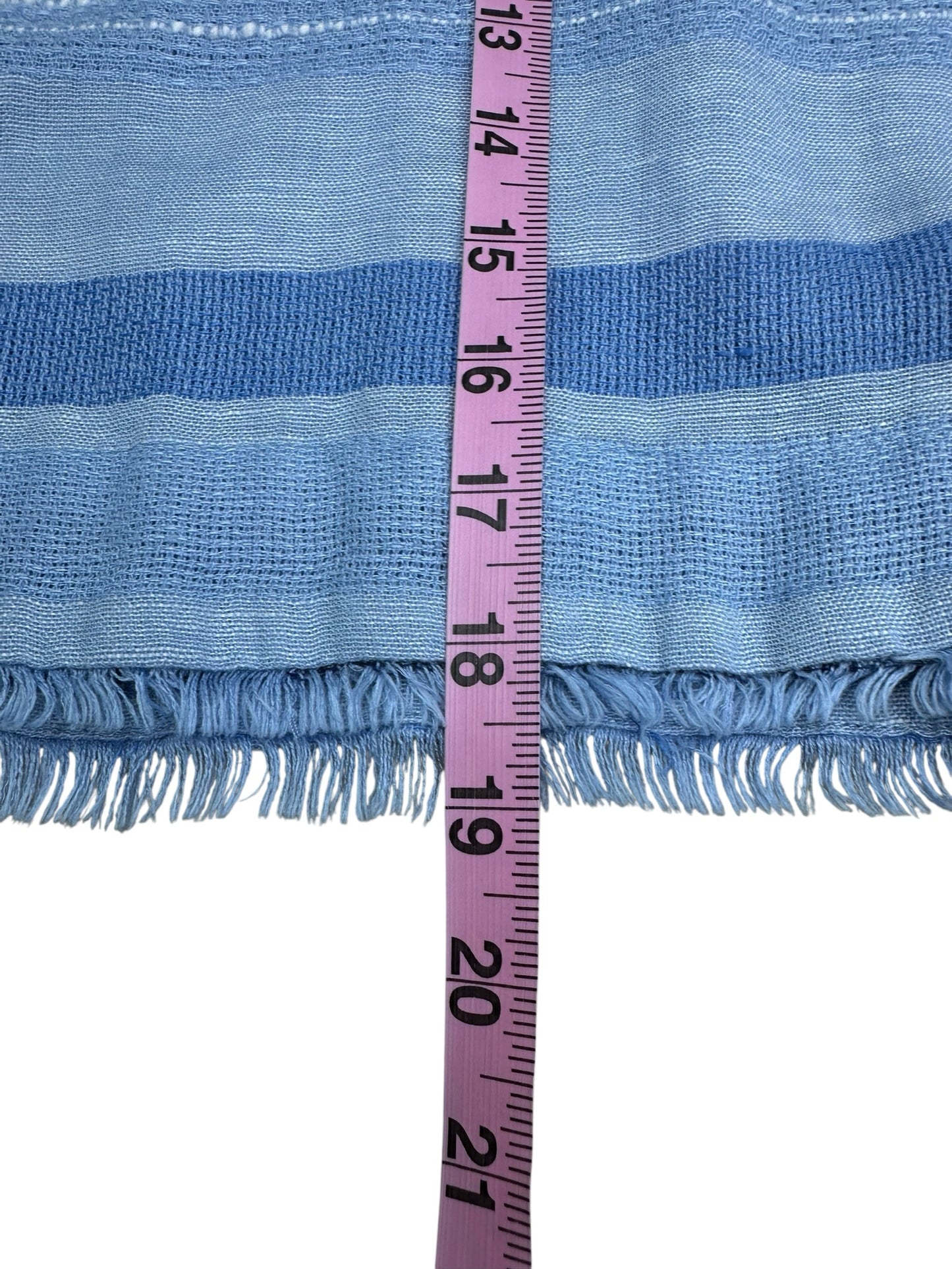bella dahl Blue Striped Top Size S