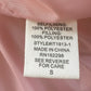 Bucketlist Pink Puffer Jacket Size S